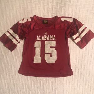 Child’s University of Alabama football jersey